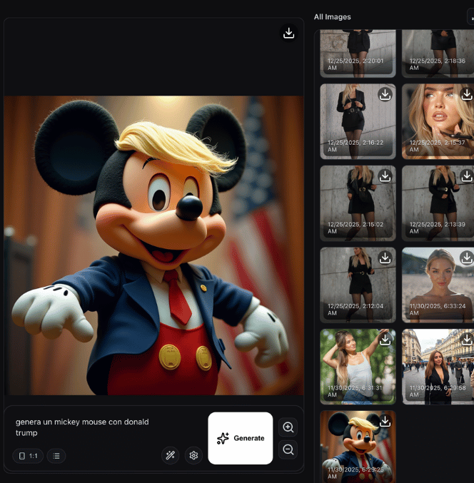 Text to image preview